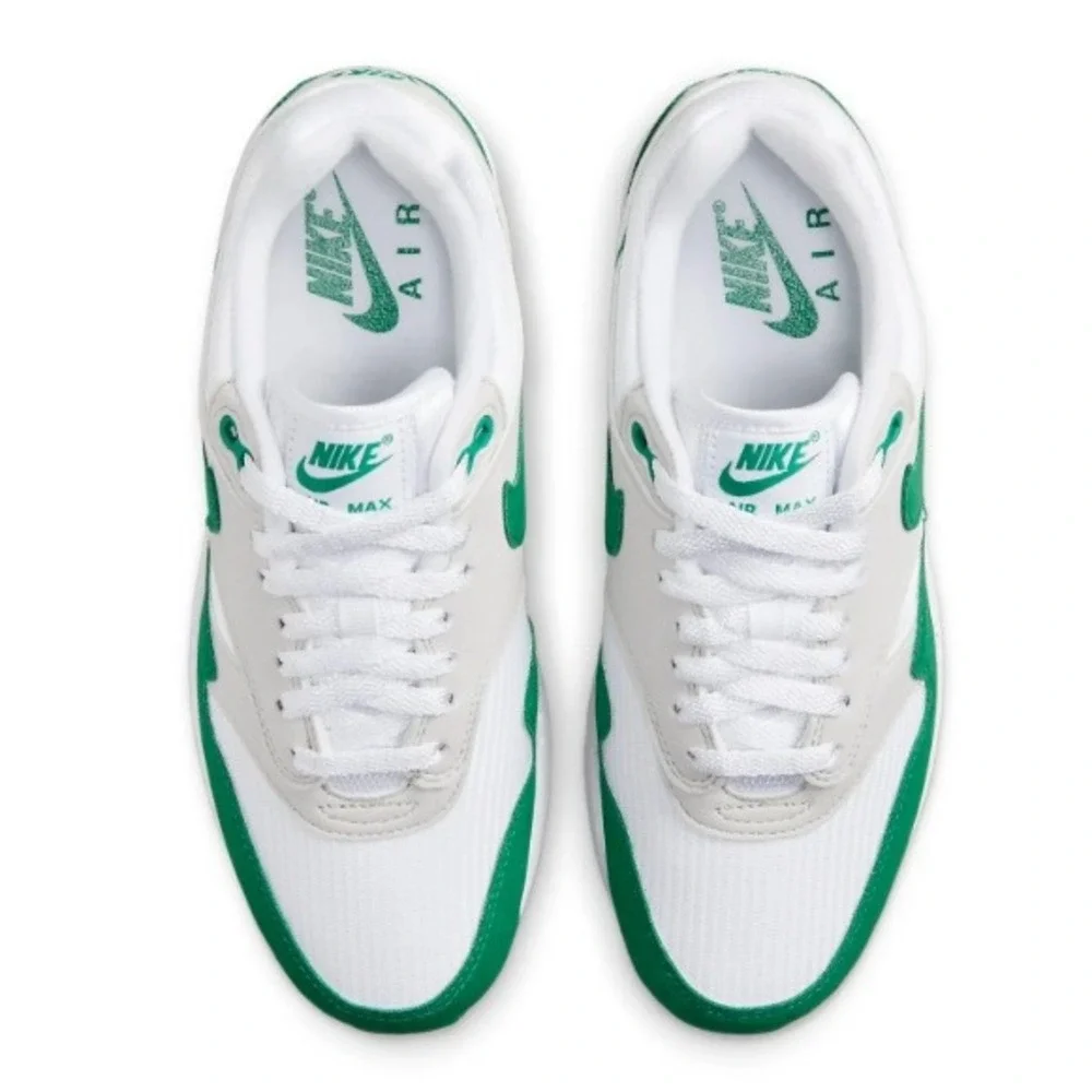 Nike Womens Air Max 1 87 Malachite Green White DZ2628-003 Size 9